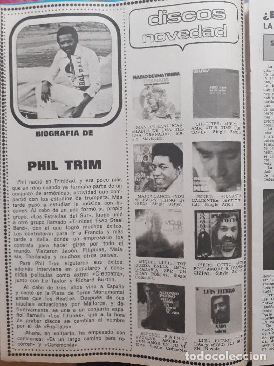 Coleccionismo de revista Pronto: phil trim - Foto 1