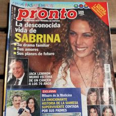 Sabrina Roccio pronto nº 1522 - 2001·sabrina gh - rocio durcal - Acquista Rivista ...