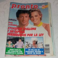 Coleccionismo de Revista Pronto: PRONTO NÚM 723 + COLECCIONABLE.. Lote 295398133