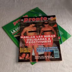 Coleccionismo de Revista Pronto: PRONTO NÚM 804 + FICHAS + COLECCIONABLES ESPECIAL COCINA Y BELLEZA + CARPETA.. Lote 297837053