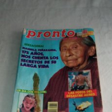 Coleccionismo de Revista Pronto: PRONTO NÚM 853+ COLECCIONABLES + FICHAS.. Lote 297991578