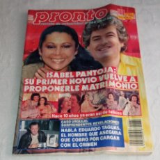 Coleccionismo de Revista Pronto: PRONTO NÚM 864+ COLEC COCINA INTERNACIONAL + FICHAS.. Lote 298032293