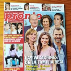 Coleccionismo de Revista Pronto: PRONTO 2151, 2013- FAMILIA REAL- CONCHA GARCIA CAMPOY- WHITNEY HOUSTON- DAVID BISBAL, MALU, OROZCO... Lote 299275998