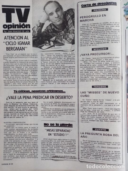 Coleccionismo de revista Pronto: igmar bergman - Foto 1