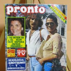 Coleccionismo de Revista Pronto: PRONTO PABLO ABRAIRA/ANGELA CARRASCO - SERRAT - ALFREDO LANDA - DICIEMBRE 1977. Lote 353901123