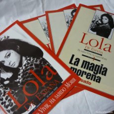 Coleccionismo de Revista Pronto: COLECCIONABLE COMPLETO LOLA FLORES REVISTA PRONTO. Lote 365569631