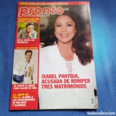 Coleccionismo de Revista Pronto: PRONTO 1620 24/05/03