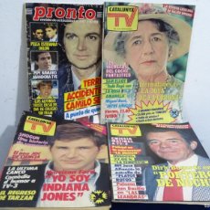 Coleccionismo de Revista Pronto: REVISTAS CATALUNYA TV. PRONTO 1984.