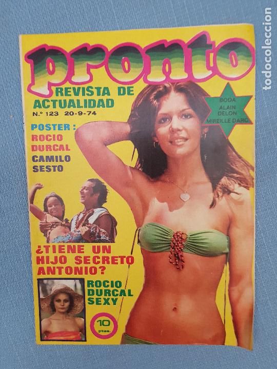 Coleccionismo de revista Pronto: ROCIO DURCAL - Foto 1