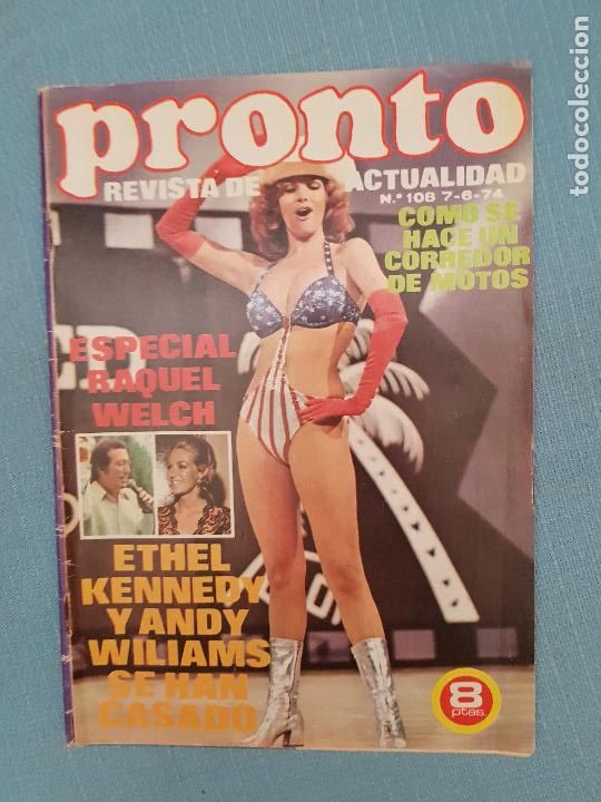 Coleccionismo de revista Pronto: RAQUEL WELCH - Foto 1