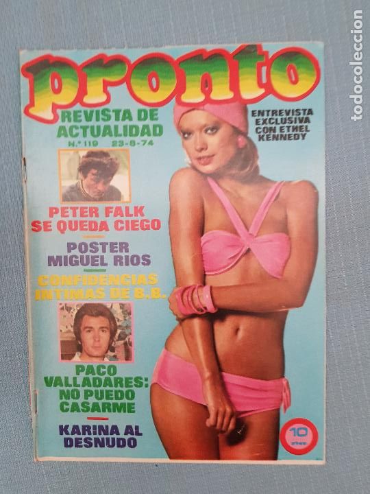 Coleccionismo de revista Pronto: KARINA - Foto 1