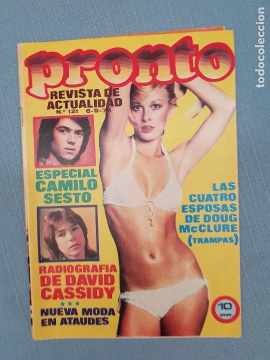 Coleccionismo de revista Pronto: CAMILO SEXTO - Foto 1