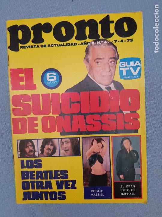 Coleccionismo de revista Pronto: LOS BEATLES - Foto 1