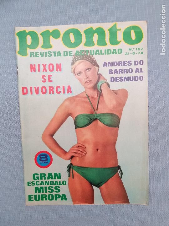 Coleccionismo de revista Pronto: ANDRES DO BARRO - Foto 1