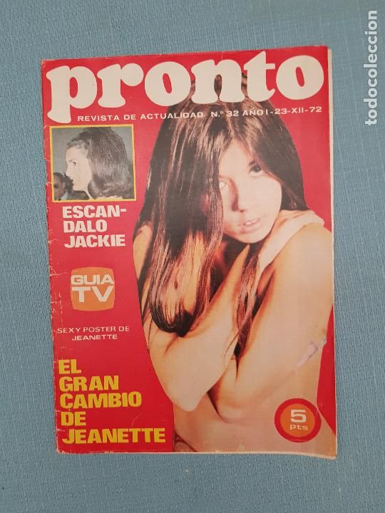 Coleccionismo de revista Pronto: JEANETTE - Foto 1