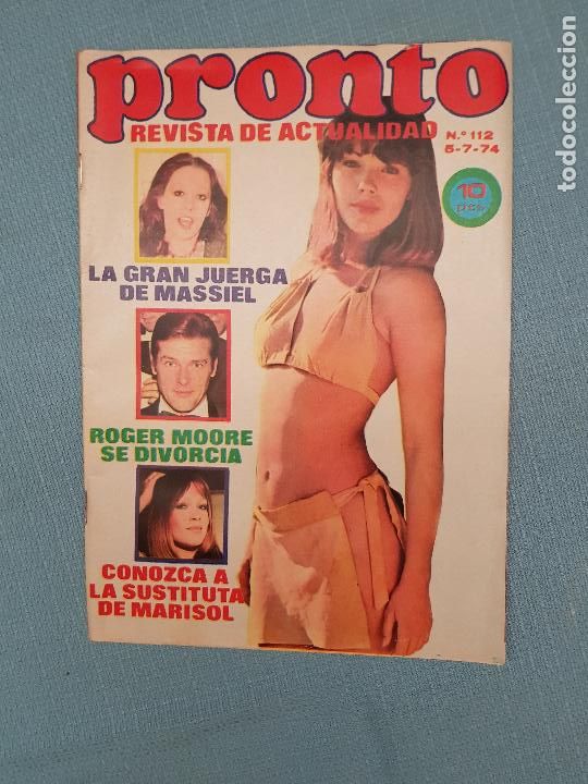 Coleccionismo de revista Pronto: MASSIEL - Foto 1