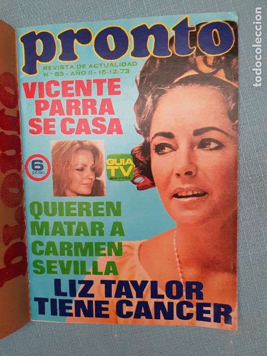 Coleccionismo de revista Pronto: VICENTE PARRA - Foto 1