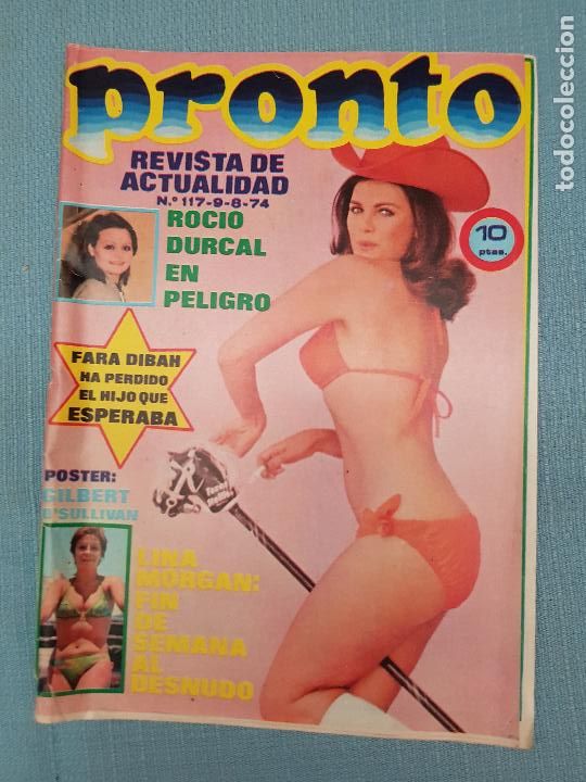 Coleccionismo de revista Pronto: ROCIO DURCAL - Foto 1