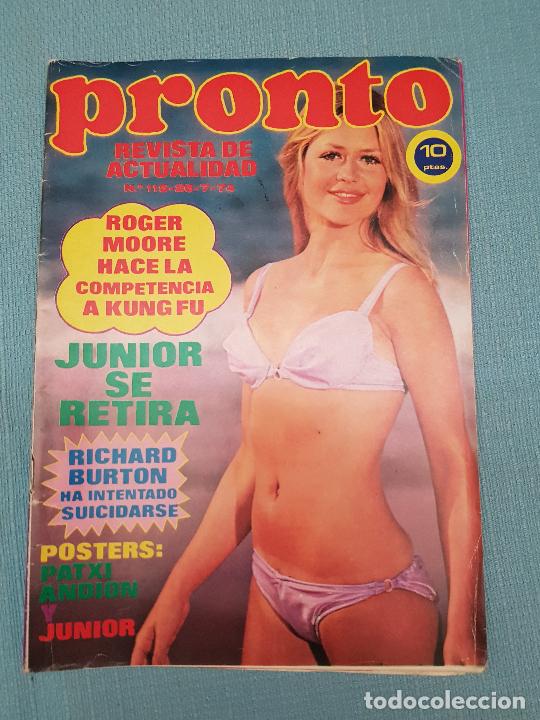 Coleccionismo de revista Pronto: PATXI ANDION - Foto 1