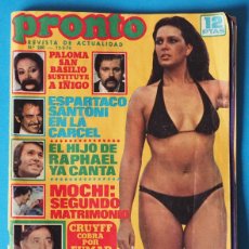Coleccionismo de Revista Pronto: REVISTA PRONTO: ULTIMA REVISTA DE FORMATO PEQUEÑO Y EN B/N. Nº 200. 12-3-1976.