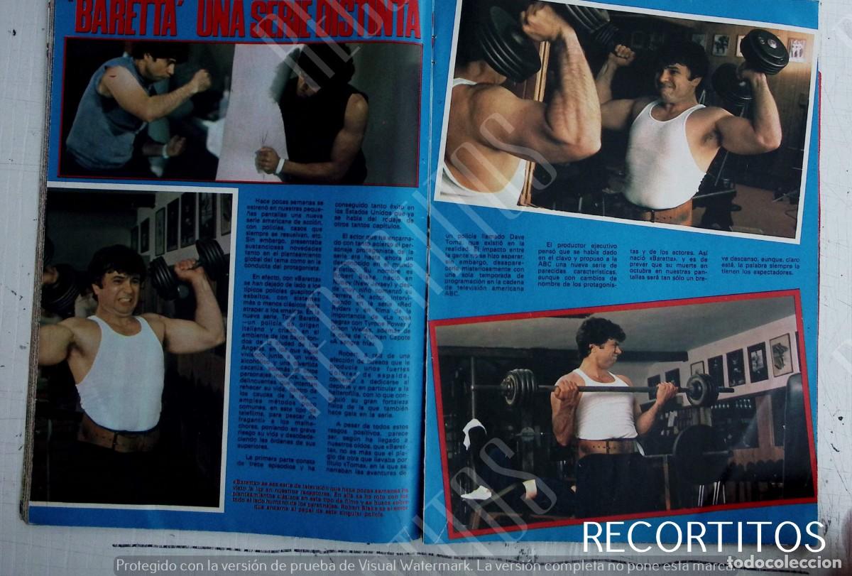 Coleccionismo de revista Pronto: baretta robert blake - Foto 1