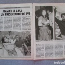 Coleccionismo de Revista Pronto: RECORTE REVISTA PRONTO 658 1984 MASSIEL. BURT REYNOLDS