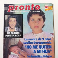 Pronto 730 revista pronto 730 liz taylor madonna verano az - Compra venta en ...