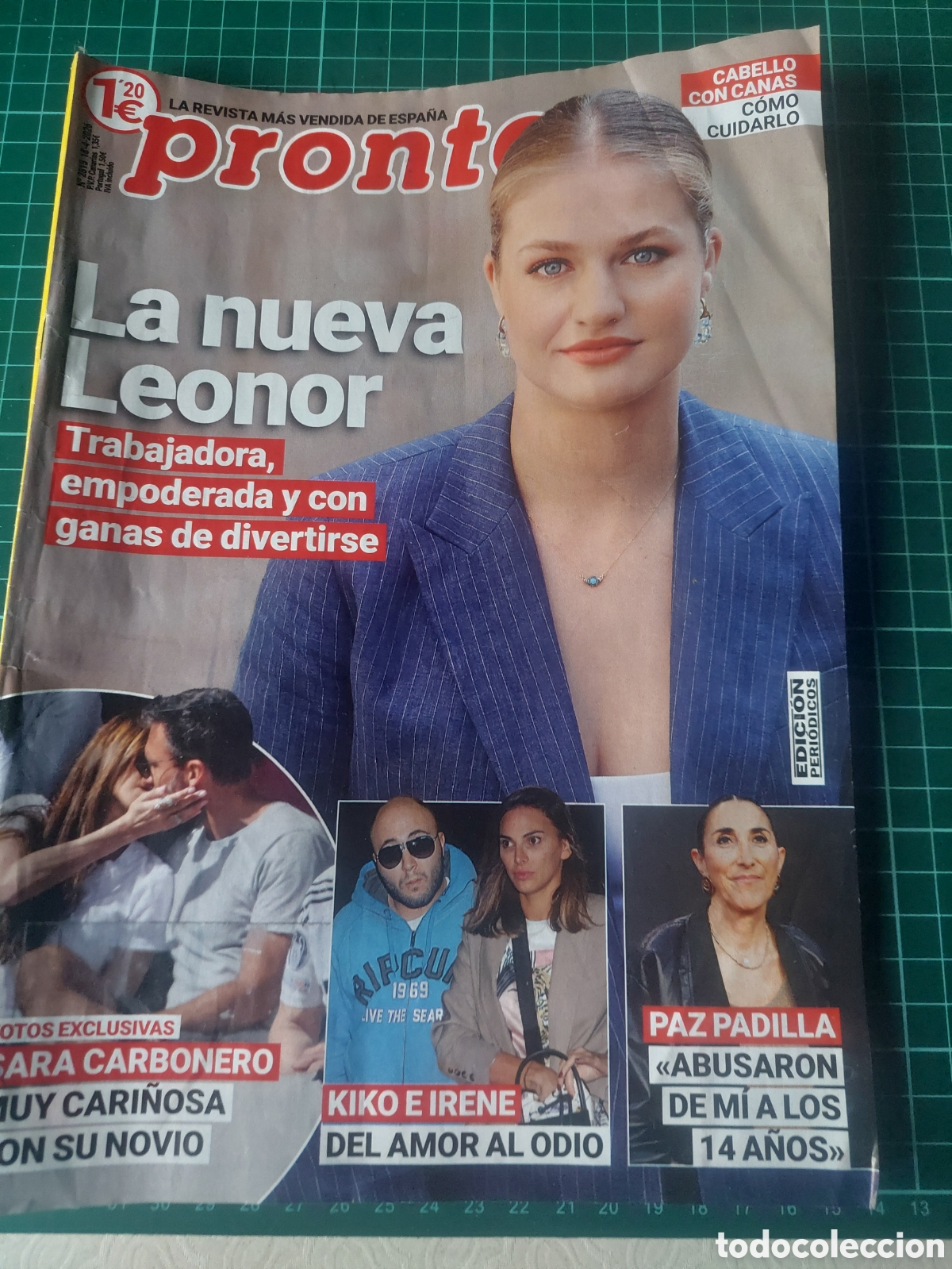 Coleccionismo de Revista Pronto: PRONTO 2026 LEONOR,SARA CARBONERO,KIKO E IRENE,PAZ PADILLA ,ROBERTO LEAL,KATE MIDDLETON,REY CARLOS Y
