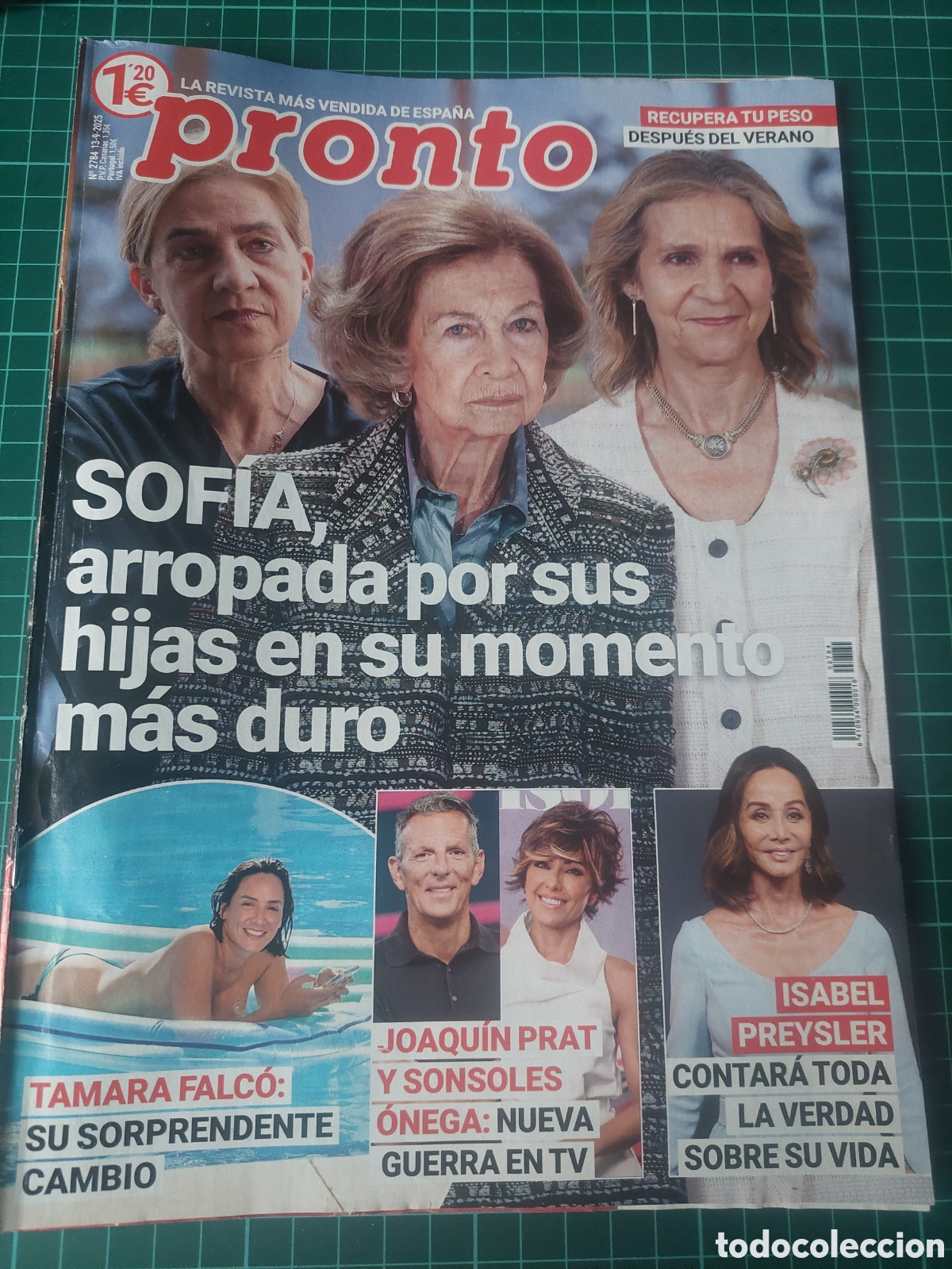 Coleccionismo de Revista Pronto: PRONTO 2026 SOFIA REINA TAMARA FALCO,JOAQUIN OROT Y SOSOLES,ISABEL PRESLEY, LAS ESTRELLAS VENECIA
