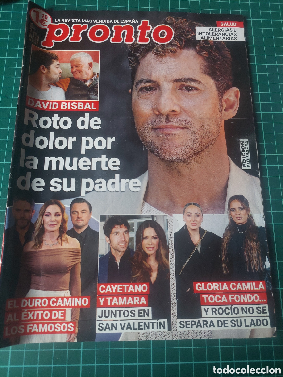Coleccionismo de Revista Pronto: PRONTO 2026 DAVID BISBAL ,CAYETANO Y TAMARA GLORIA CAMILA,DO&Ntilde;A SOF&Iacute;A,
