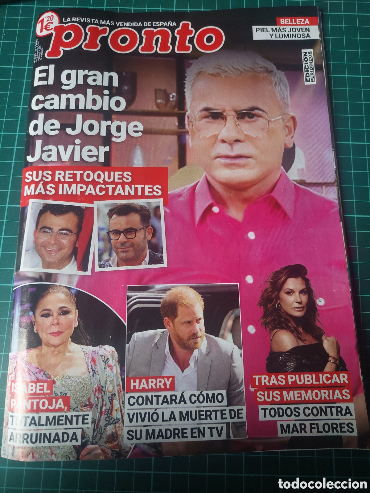 Coleccionismo de Revista Pronto: 2025 PRONTO REVISTA JORGE JAVIER,ISABEL PANTOJA, HARRY,MAR FLORES, ROBERTO LEAL,