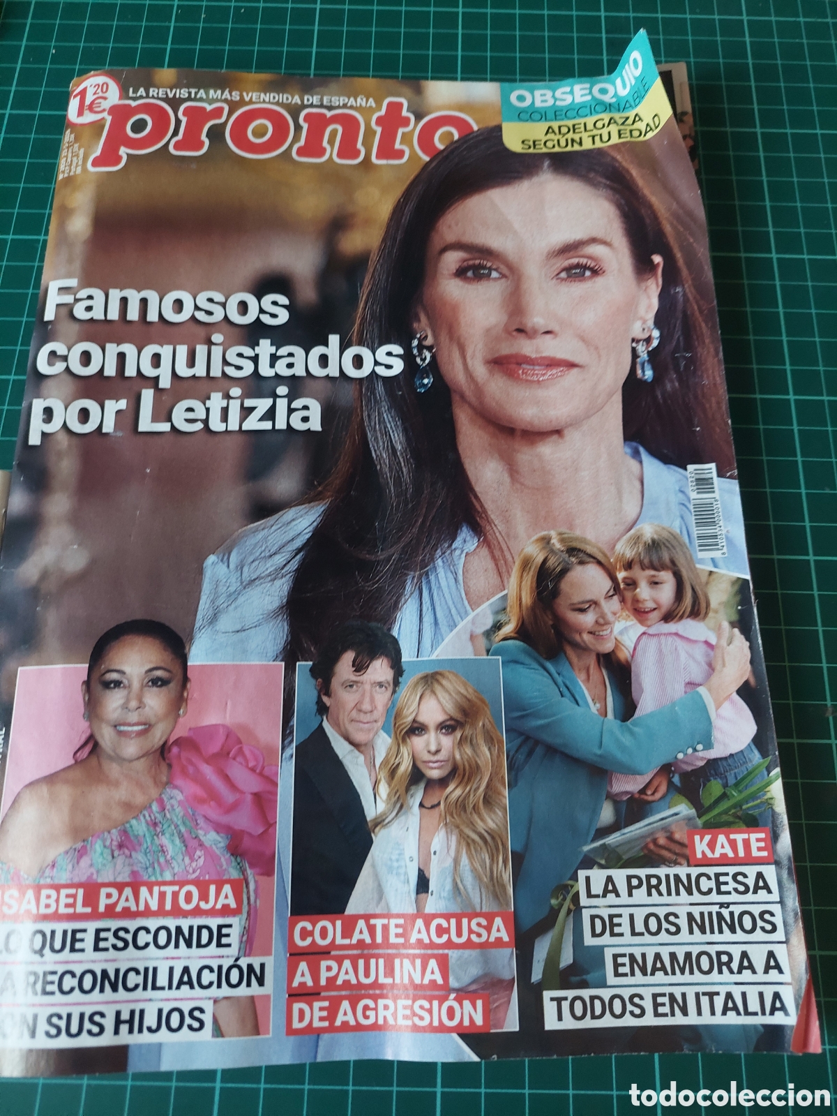 Collectionnisme de Magazine Pronto: 2026 PRONTO REVISTA LETIZIA,ISABEL PANTOJA, COLATE Y PAULINA ,KATE,CANNES,ALEJANDRA RUBIO