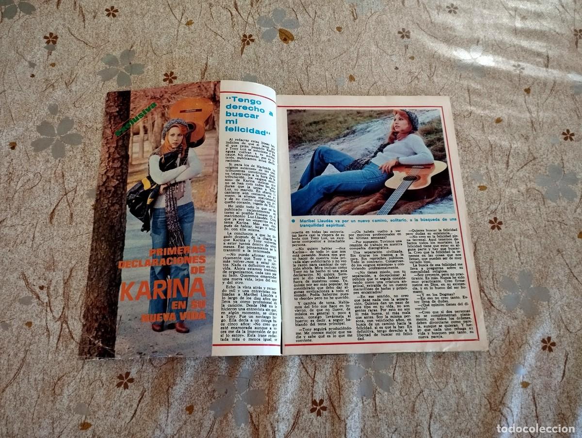 Coleccionismo de Revista Pronto: PRONTO / KARINA, SARA MONTIEL, LOREDANA BERTE, EVA RUEBER, BARBI BENTON, ELVIS PRESLEY, RINGO STARR