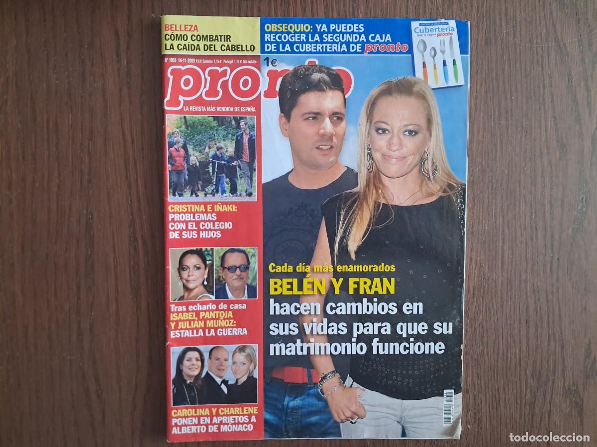 Coleccionismo de revista Pronto: revista pronto n&ordm; 1958, a&ntilde;o 2009.