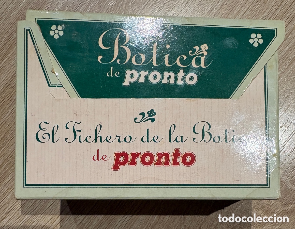 Coleccionismo de revista Pronto: (L947) El Fichero de la Botica de Pronto (Colecci&oacute;n Completa) 1993-95