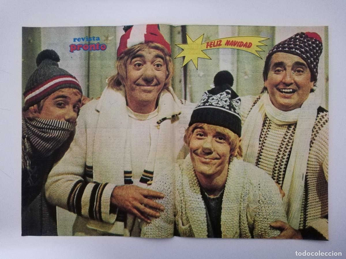 Coleccionismo de revista Pronto: POSTER LOS PAYASOS DE LA TELE - FELIZ NAVIDAD - REVISTA PRONTO