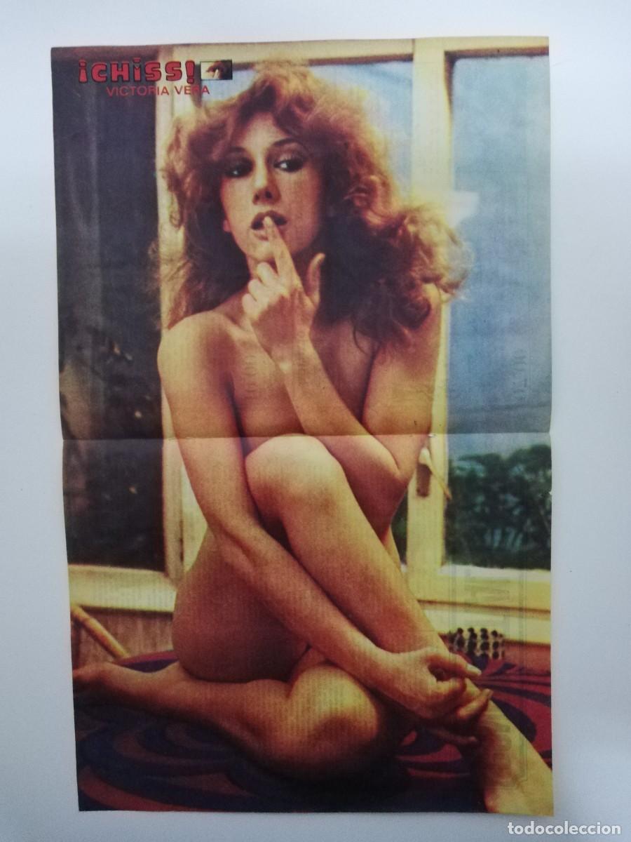 Coleccionismo de revista Pronto: POSTER DE LA REVISTA &iexcl;CHISS! - VICTORIA VERA