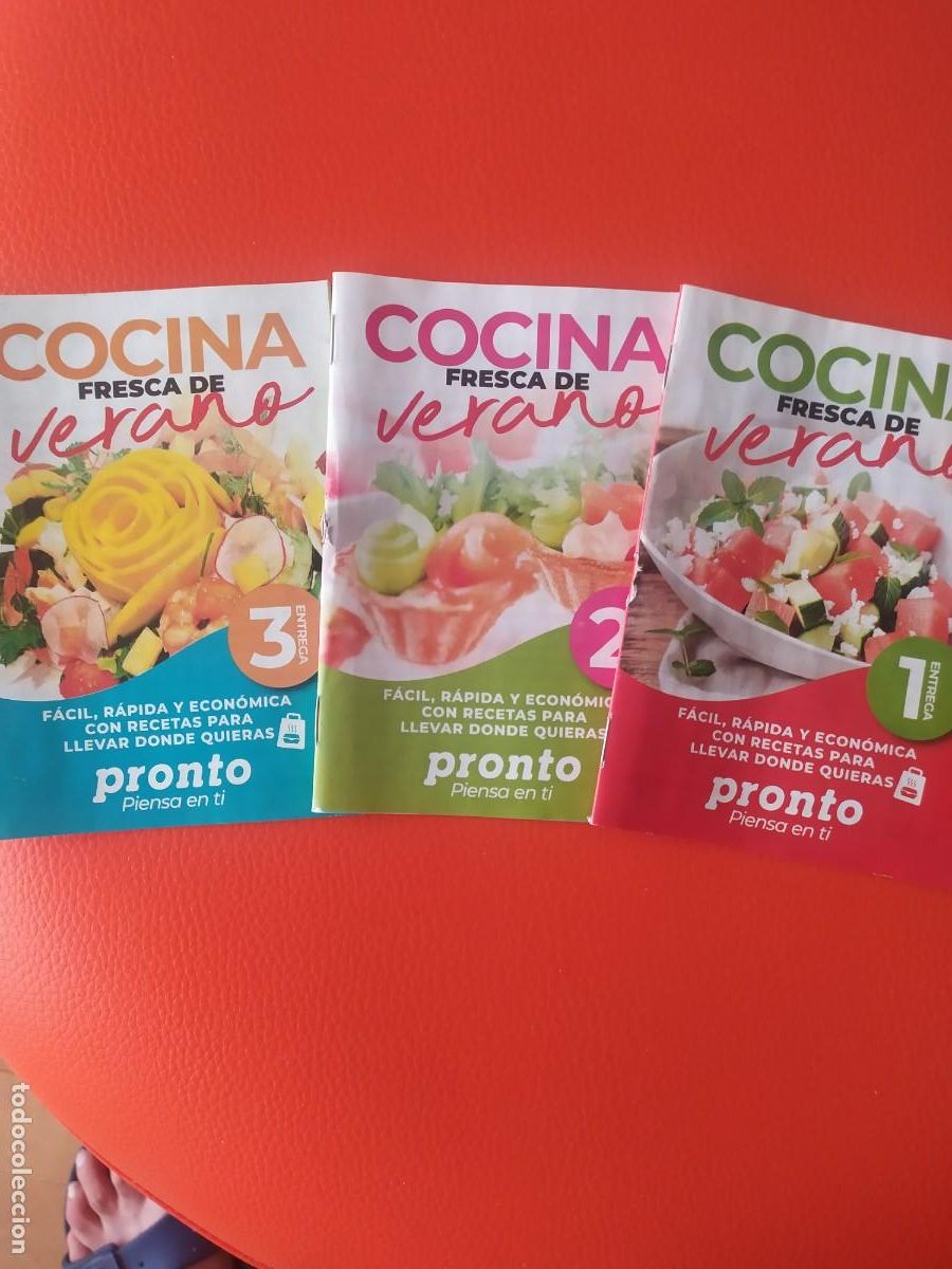 Coleccionismo de revista Pronto: REVISTA PRONTO. COLECCIONABLE. COCINA FRESCA DE VERANO. NUEVO.