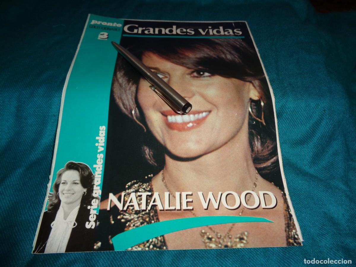 Coleccionismo de revista Pronto: RECORTE : GRANDES VIDAS : NATALIE WOOD. CAP.3. PRONTO, STBRE 1985