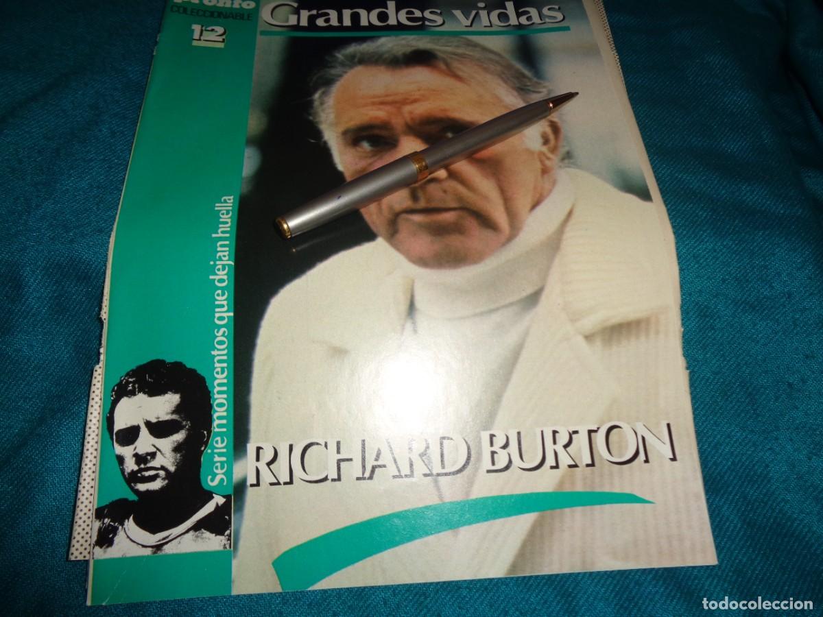Coleccionismo de revista Pronto: RECORTE : GRANDES VIDAS : RICHARD BURTON. CAP. 12. PRONTO, MAYO 1985