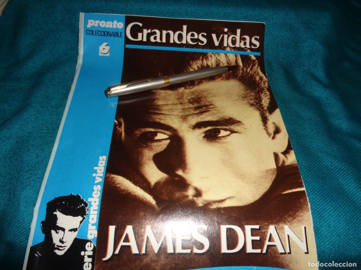 Coleccionismo de revista Pronto: RECORTE : GRANDES VIDAS : JAMES DEAN. CAP. 6. PRONTO, NVBRE 1985