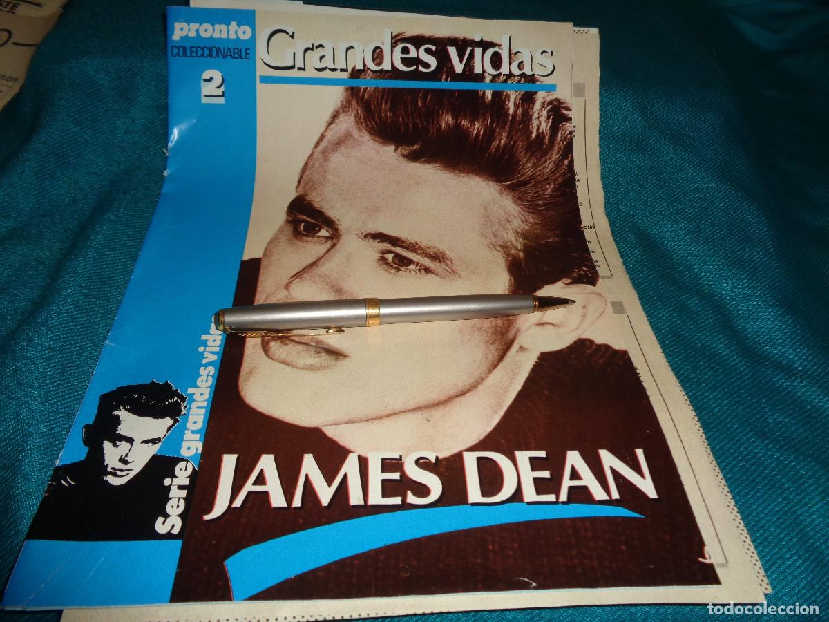 Coleccionismo de revista Pronto: RECORTE : GRANDES VIDAS : JAMES DEAN. CAP 2. PRONTO, OCTB 1985