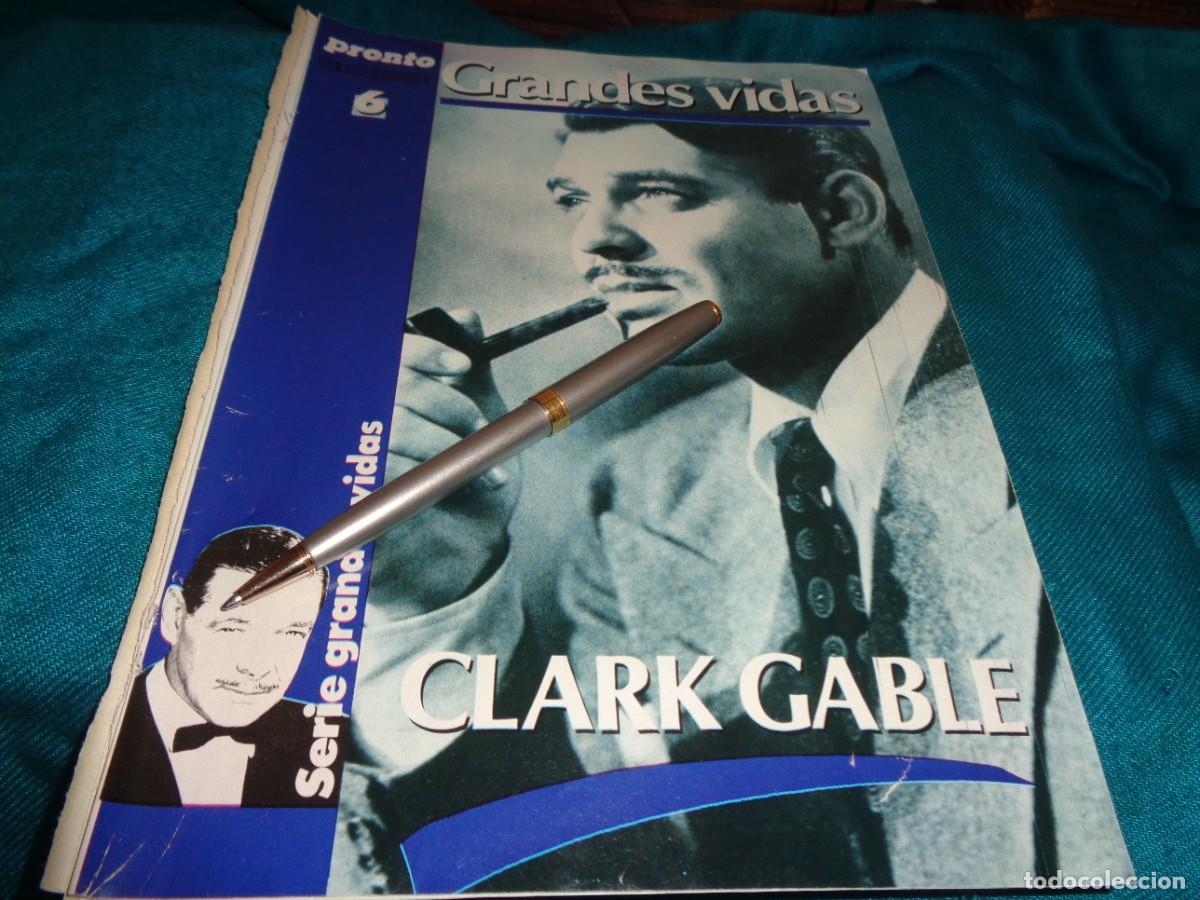 Coleccionismo de revista Pronto: RECORTE : GRANDES VIDAS : CLARK GABLE. CAP. 6. PRONTO, DCBRE 1985