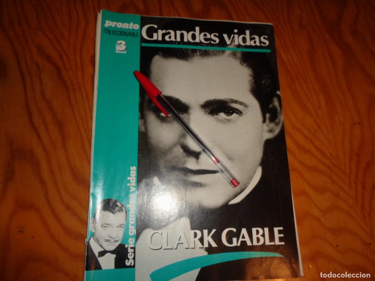 Coleccionismo de revista Pronto: RECORTE : GRANDES VIDAS : CLARK GABLE. CAP. 3 (7 PAG). PRONTO, DCBRE 1985