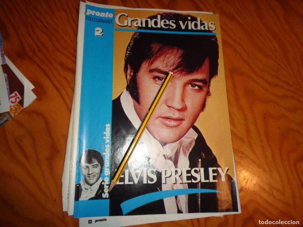 Coleccionismo de revista Pronto: RECORTE : GRANDES VIDAS : ELVIS PRESLEY. CAP. 2. ( 7 PAG). PRONTO, AGTO 1985