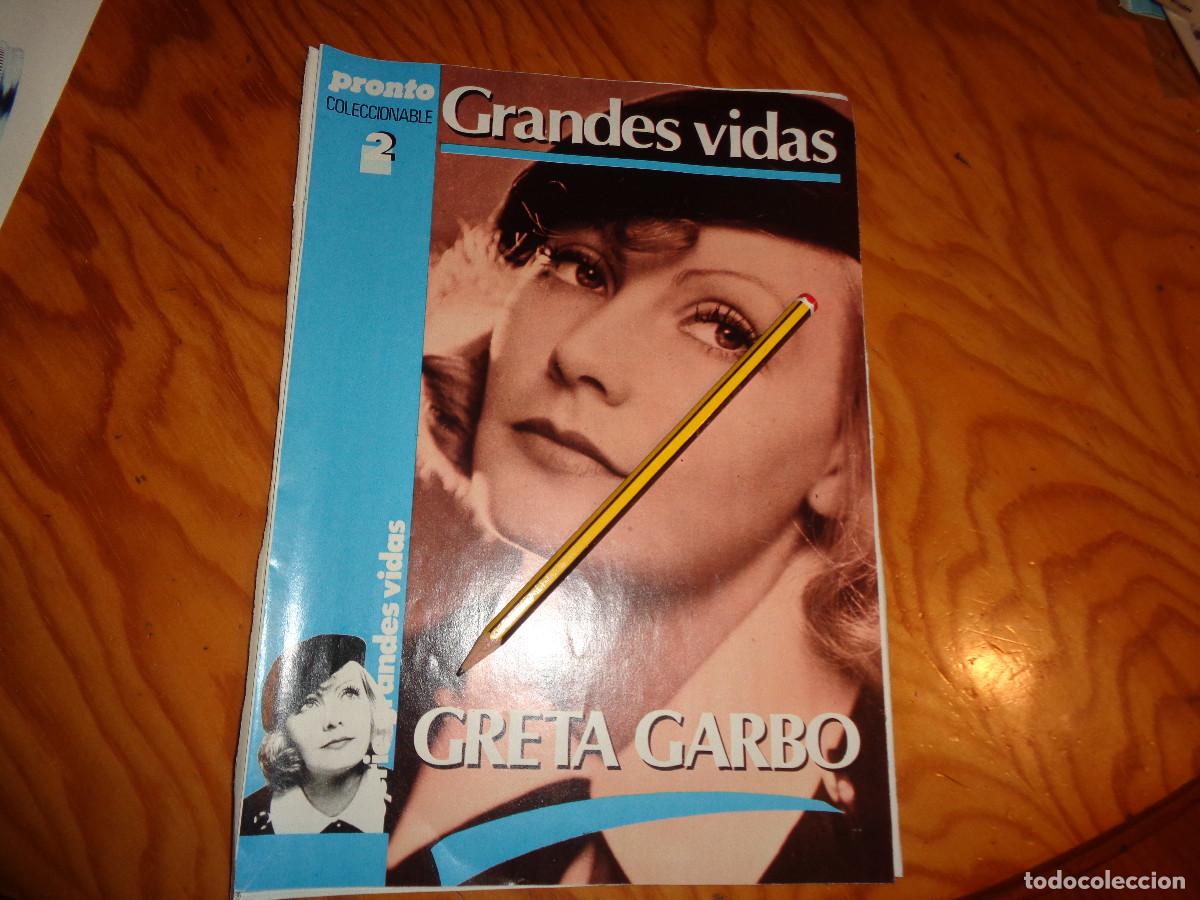 Coleccionismo de revista Pronto: RECORTE : GRANDES VIDAS : GRETA GARBO. CAP 2 (7 PAG). PRONTO, JULIO 1985