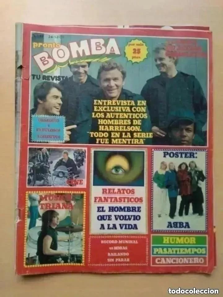 Coleccionismo de revista Pronto: REVISTA BOMBA. NUM 12 PRONTO