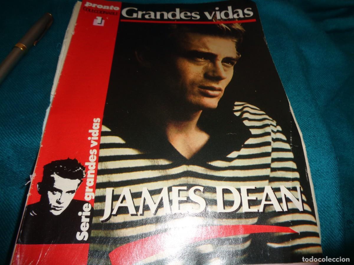 Coleccionismo de revista Pronto: RECORTE : GRANDES VIDAS : JAMES DEAN . CAP. 1. PRONTO, OCT 1985