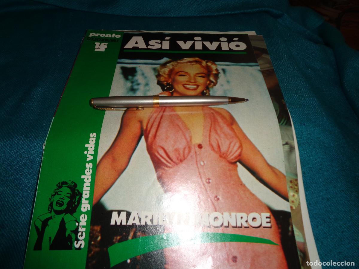 Coleccionismo de revista Pronto: RECORTE : ASI VIVIO : MARILYN MONROE ( 7 PAG). PRONTO, OCTB 1984