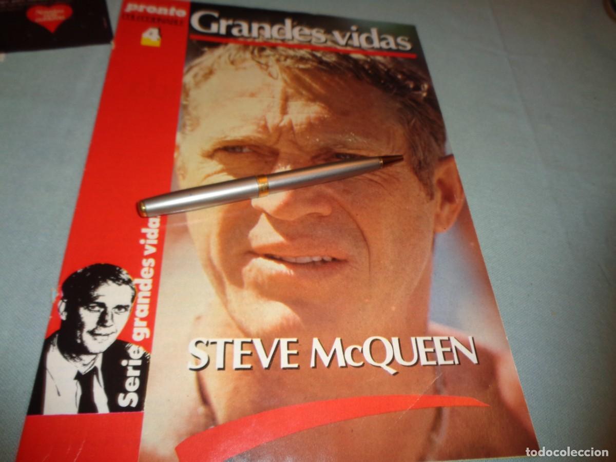 Coleccionismo de revista Pronto: RECORTE : GRANDES VIDAS : STEVE McQUEEN. CAPT. 4 ( 6 PAG.). PRONTO, JUNIO 1985